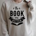 Book Reading The Book Was Better Raglan Sleeve Sweatshirt Heather Forest Book Reading The Book Was Better Raglan Sleeve Sweatshirt Heather Forest