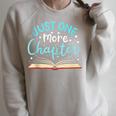 Book Reading Bookworm Reader English Teacher Raglan Sleeve Sweatshirt Heather Forest