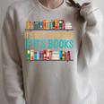 Book Reading It's Not Hoarding If It's Books Raglan Sleeve Sweatshirt Heather Forest Book Reading It's Not Hoarding If It's Books Raglan Sleeve Sweatshirt Heather Forest