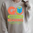 Book Reading Library Go Away Im Reading Raglan Sleeve Sweatshirt Heather Forest Book Reading Library Go Away Im Reading Raglan Sleeve Sweatshirt Heather Forest