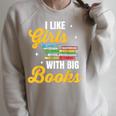 Book Reading For Library Roman Literature Library T-Shirt Raglan Sleeve Sweatshirt Heather Forest