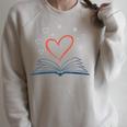 Book Reading Love Heart Library Raglan Sleeve Sweatshirt Heather Forest Book Reading Love Heart Library Raglan Sleeve Sweatshirt Heather Forest