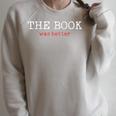 Book Reading Raglan Sleeve Sweatshirt Heather Forest