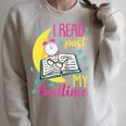 Book Reading I Read Past My Bedtime Raglan Baseball Tee Raglan Sleeve Sweatshirt Heather Forest