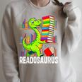 Book Readosaurus Dinosaur Books Library Reading Lovers Raglan Sleeve Sweatshirt Heather Forest Book Readosaurus Dinosaur Books Library Reading Lovers Raglan Sleeve Sweatshirt Heather Forest