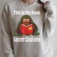 This Is My Book Secret Costume Pigeon Bird Kids Reading Raglan Sleeve Sweatshirt Heather Forest This Is My Book Secret Costume Pigeon Bird Kids Reading Raglan Sleeve Sweatshirt Heather Forest