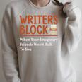 Book Writer Author Writers Block Book Writing Novelist Premium Tri-Blend Raglan Sleeve Sweatshirt Heather Forest