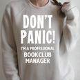 Bookclub Manager Raglan Sleeve Sweatshirt Heather Forest