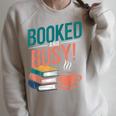Booked And Busy Cool Coffee Reading Relaxing Books Raglan Sleeve Sweatshirt Heather Forest Booked And Busy Cool Coffee Reading Relaxing Books Raglan Sleeve Sweatshirt Heather Forest