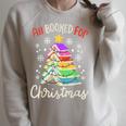 All Booked For Christmas Book Lovers Xmas Tree Women Raglan Sleeve Sweatshirt Heather Forest All Booked For Christmas Book Lovers Xmas Tree Women Raglan Sleeve Sweatshirt Heather Forest