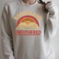Booked And Unbothered For Readers And Book Lovers Raglan Sleeve Sweatshirt Heather Forest