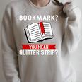 Bookmark Reading Quote For A Reader Book Lover Raglan Sleeve Sweatshirt Heather Forest Bookmark Reading Quote For A Reader Book Lover Raglan Sleeve Sweatshirt Heather Forest