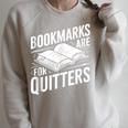 Bookmarks Quote Library Book Reader Raglan Sleeve Sweatshirt Heather Forest Bookmarks Quote Library Book Reader Raglan Sleeve Sweatshirt Heather Forest