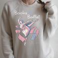 Books & Ballet Raglan Sleeve Sweatshirt Heather Forest
