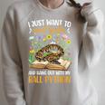 Books And My Ball Python Owner Ball Python Lover Raglan Sleeve Sweatshirt Heather Forest