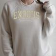 Books Of The Bible Exodus Old Testament Pentateuch Raglan Sleeve Sweatshirt Heather Forest Books Of The Bible Exodus Old Testament Pentateuch Raglan Sleeve Sweatshirt Heather Forest