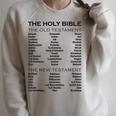The Books Of The Bible Old And New Testament Complete List Raglan Sleeve Sweatshirt Heather Forest The Books Of The Bible Old And New Testament Complete List Raglan Sleeve Sweatshirt Heather Forest