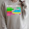 Books Of Bible Periodic Table Seminary Pastor Appreciation Raglan Sleeve Sweatshirt Heather Forest