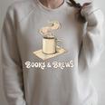 Books And Brews Coffee Reader Library Bibliophile Bookworm Raglan Sleeve Sweatshirt Heather Forest Books And Brews Coffee Reader Library Bibliophile Bookworm Raglan Sleeve Sweatshirt Heather Forest