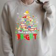 Books Make You Bright Christmas Librarian Book Lover Raglan Sleeve Sweatshirt Heather Forest Books Make You Bright Christmas Librarian Book Lover Raglan Sleeve Sweatshirt Heather Forest