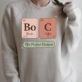 Books And Coffee Periodic Table Elements The Perfect Element Raglan Sleeve Sweatshirt Heather Forest