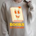 Books Are Friends Bookish Bookstore Library Premium Tri-Blend Raglan Sleeve Sweatshirt Heather Forest Books Are Friends Bookish Bookstore Library Premium Tri-Blend Raglan Sleeve Sweatshirt Heather Forest