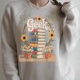 Books Geek Sunflower Floral Cute Vintage Books Reader Lover Raglan Sleeve Sweatshirt Heather Forest Books Geek Sunflower Floral Cute Vintage Books Reader Lover Raglan Sleeve Sweatshirt Heather Forest