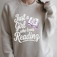 Books Lovers Just A Girl Who Loves Reading Book Worm Kids Raglan Sleeve Sweatshirt Heather Forest Books Lovers Just A Girl Who Loves Reading Book Worm Kids Raglan Sleeve Sweatshirt Heather Forest