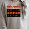 Books Are Not Only For Reading Da Freispiele Spielo Saying Raglan Sleeve Sweatshirt Heather Forest