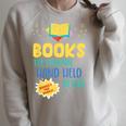 Books The Original Hand Held Device Librarian Read Teacher For Men Women Kids Raglan Sleeve Sweatshirt Heather Forest Books The Original Hand Held Device Librarian Read Teacher For Men Women Kids Raglan Sleeve Sweatshirt Heather Forest
