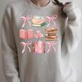 Books And Pink Bows Booktok Coquette Preppy Raglan Sleeve Sweatshirt Heather Forest Books And Pink Bows Booktok Coquette Preppy Raglan Sleeve Sweatshirt Heather Forest