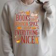 Books And Pumpkin Spice Cute Fall Aesthetic Raglan Sleeve Sweatshirt Heather Forest Books And Pumpkin Spice Cute Fall Aesthetic Raglan Sleeve Sweatshirt Heather Forest