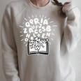 Books Reading Book Lover Alphabet Literature Reader Raglan Sleeve Sweatshirt Heather Forest