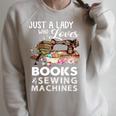 BOOKS AND SEWING QUILTING Quilting FOR MEN & WOMEN Raglan Sleeve Sweatshirt Heather Forest