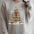 Bookshelf Christmas Tree Books For Book Lovers And Librarian Raglan Sleeve Sweatshirt Heather Forest Bookshelf Christmas Tree Books For Book Lovers And Librarian Raglan Sleeve Sweatshirt Heather Forest