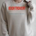 Booktrovert Definition Description Book Lover Librarian Tee Raglan Sleeve Sweatshirt Heather Forest