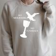 Bookworm No Mourning No Funerals Crows For Raglan Sleeve Sweatshirt Heather Forest