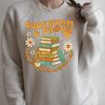 Bookworm And Proud Retro Reading Aesthetic Books Library Raglan Sleeve Sweatshirt Heather Forest Bookworm And Proud Retro Reading Aesthetic Books Library Raglan Sleeve Sweatshirt Heather Forest