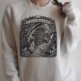 For Bookworm A Secret Book CAVE Frog Girl Mushroom Books Raglan Sleeve Sweatshirt Heather Forest