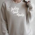 Bookworm Shirt For Book Lover Don't Judge a Book Raglan Sleeve Sweatshirt Heather Forest