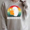 Booooks Funny Halloween Ghost Books For Bookworm Readers Raglan Sleeve Sweatshirt Heather Forest Booooks Funny Halloween Ghost Books For Bookworm Readers Raglan Sleeve Sweatshirt Heather Forest