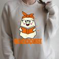 Booooks Ghost Boo Read Books Library Teacher Halloween Cute For Men Women Kids Raglan Sleeve Sweatshirt Heather Forest Booooks Ghost Boo Read Books Library Teacher Halloween Cute For Men Women Kids Raglan Sleeve Sweatshirt Heather Forest