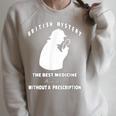 British Mystery Books Reader Crime Suspense Reading Lover Raglan Sleeve Sweatshirt Heather Forest