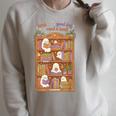Bruh Its A Good Day To Read A Book Cute Ghost Reader Raglan Sleeve Sweatshirt Heather Forest