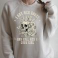 I Buy Her Books And Call Her A Good Girl Smut Book Lover Raglan Sleeve Sweatshirt Heather Forest