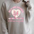 Buy Me Books And Tell Me I'm Pretty Coquette Book Lover Raglan Sleeve Sweatshirt Heather Forest
