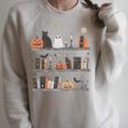Cat Book Lover Halloween Cute Spooky Reading Premium Tri-Blend Raglan Sleeve Sweatshirt Heather Forest Cat Book Lover Halloween Cute Spooky Reading Premium Tri-Blend Raglan Sleeve Sweatshirt Heather Forest
