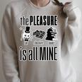 Cat Chocolate Books All Mine Raglan Sleeve Sweatshirt Heather Forest Cat Chocolate Books All Mine Raglan Sleeve Sweatshirt Heather Forest