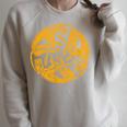 Celtic Book Of Kells Trinity Hounds Raglan Sleeve Sweatshirt Heather Forest