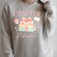 Chapter 11th Birthday Bookworm 11 Years Old Cute Book Loves Raglan Sleeve Sweatshirt Heather Forest Chapter 11th Birthday Bookworm 11 Years Old Cute Book Loves Raglan Sleeve Sweatshirt Heather Forest